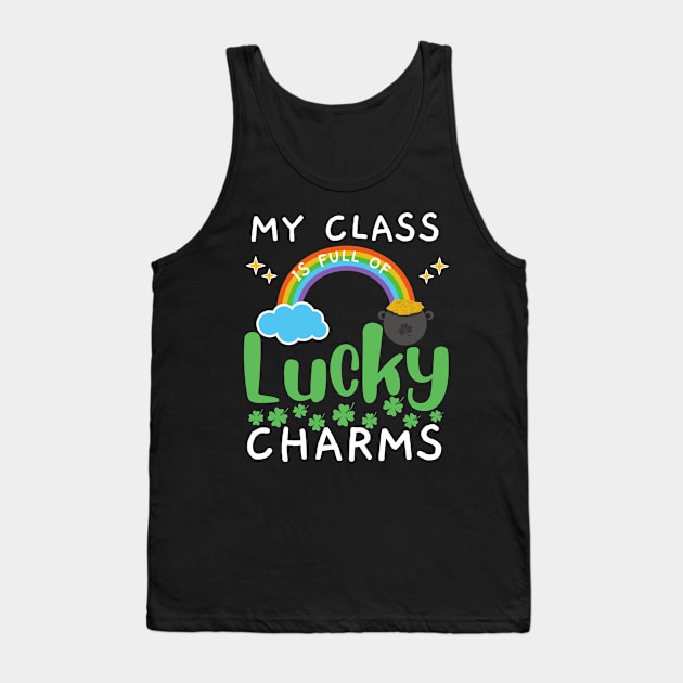 Lucky charms teachers Tank Top by AllPrintsAndArt